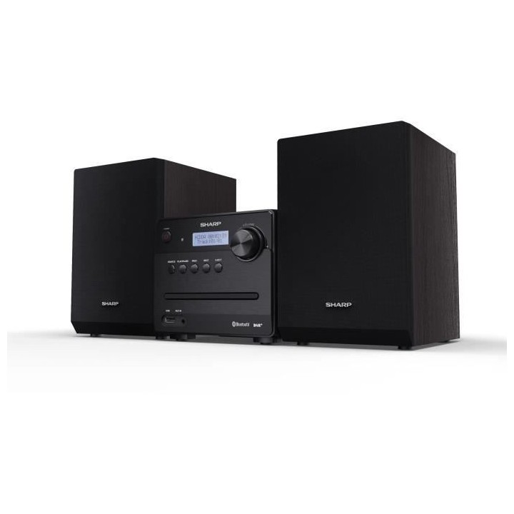 SHARP XL-B515D - Micro Chaîne Hi-fi - 40W - 6 égaliseurs préréglé