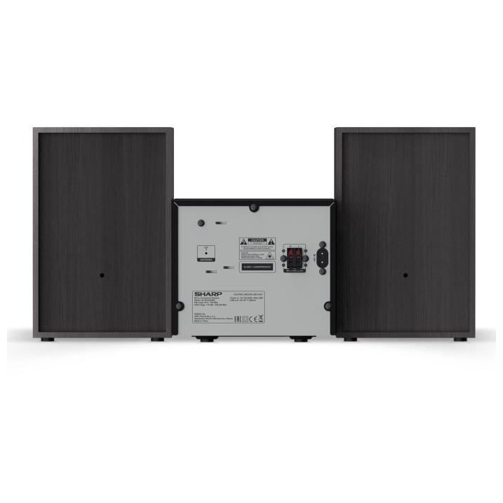SHARP XL-B515D - Micro Chaîne Hi-fi - 40W - 6 égaliseurs préréglé