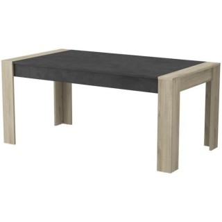 DEMEYERE Table 90x170 - Décor chene brossé - L 170 x P 90 x H 77,1 c