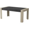 DEMEYERE Table 90x170 - Décor chene brossé - L 170 x P 90 x H 77,1 cm - SHEFFIELD