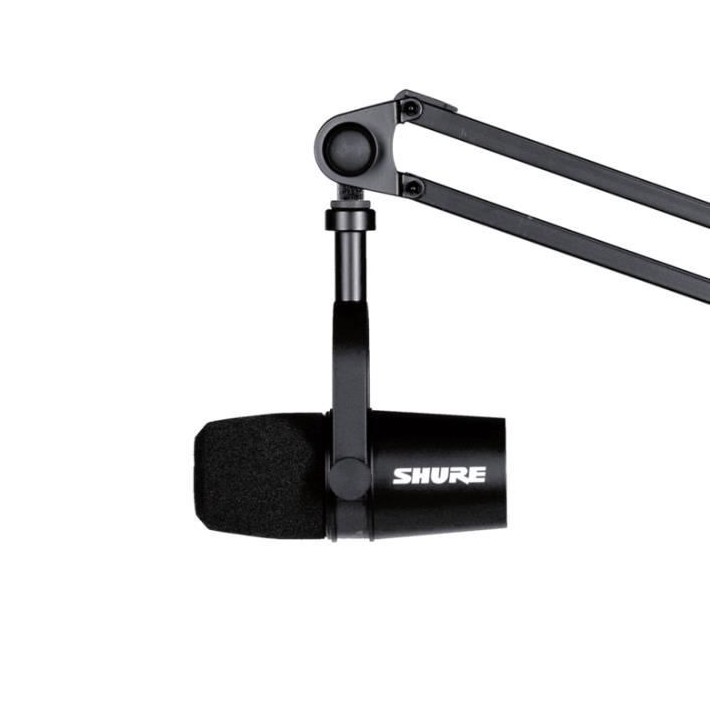 SHURE MV7-K - Streaming - Microphone dynamique pour podcast USB/XLR av