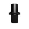 SHURE MV7-K - Streaming - Microphone dynamique pour podcast USB/XLR avec application ShurePlus MOTIV- Noir