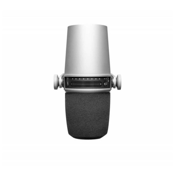 SHURE MV7-S - Streaming - Microphone pour podcast USB/XLR avec applica