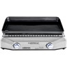 Plancha a gaz a poser CAMPINGAZ - Master L inox - 2 brûleurs - Plaque en fonte - Surface de cuisson : 60 x 40 cm