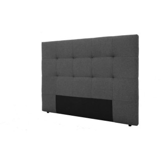 Tete de lit HERA - Gris Anthracite - Pour couchage 140 et 160 - 165 x