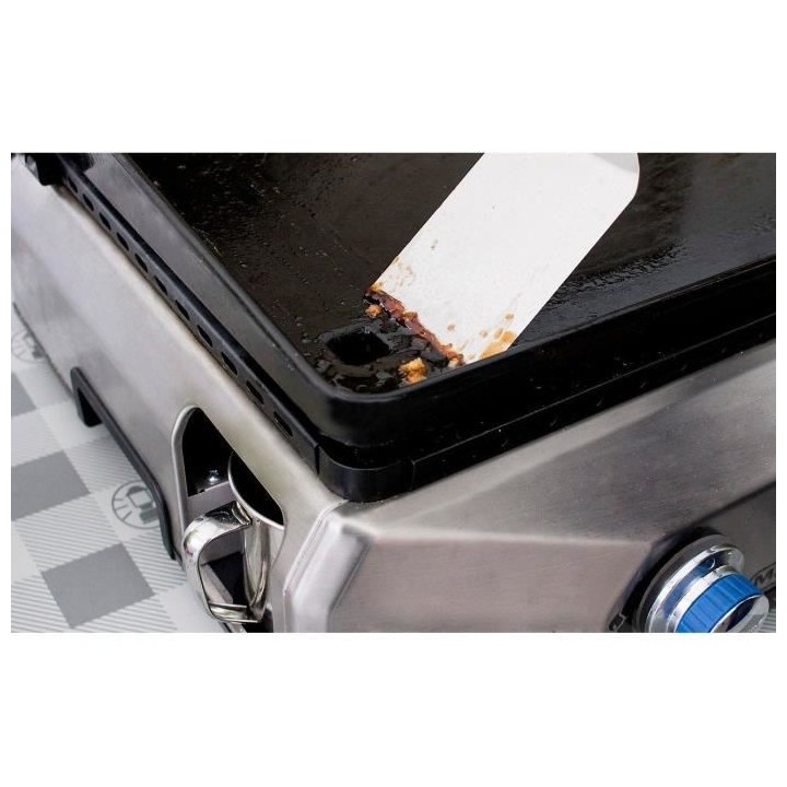 Plancha a gaz a poser CAMPINGAZ - Master L inox - 2 brûleurs - Plaque