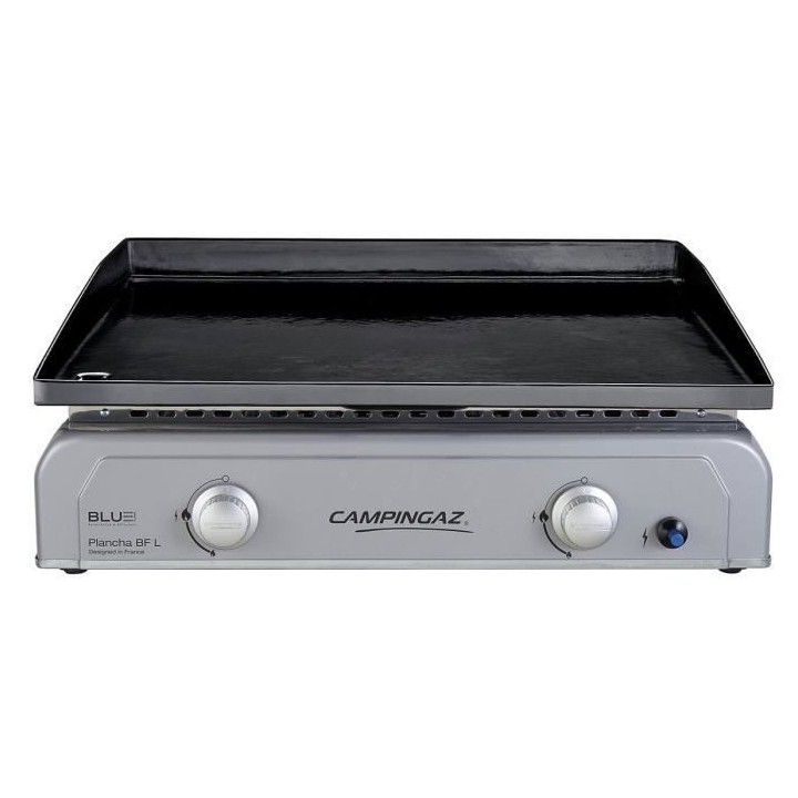 Plancha a gaz a poser CAMPINGAZ - Blue Fame L - 2 brûleurs - Plaque e
