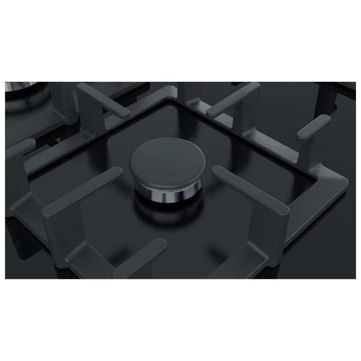 SIEMENS EP9A6QB90 TABLE GAZ - 90CM - 4F+WOK - FLAMESL - VERRE NOIR