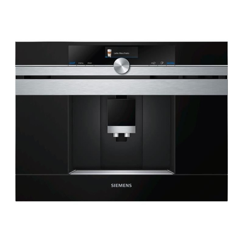 SIEMENS CT636LES6 Machine a café iQ700 - Réservoir 2.4L - 1600W - Prépare 2 tass