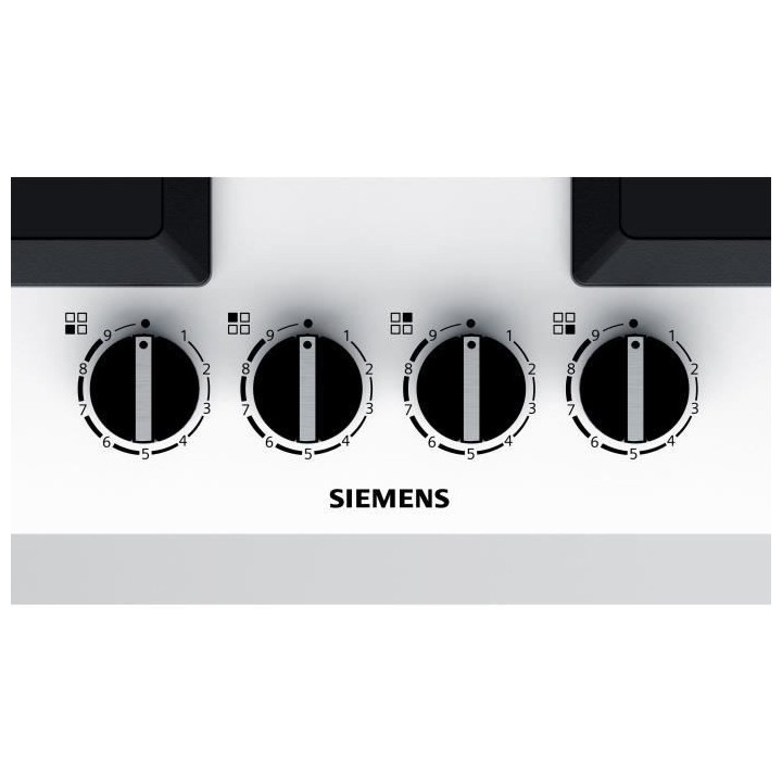 SIEMENS EP6A2PB20 Table de cuisson a gaz - 4 foyers - 7500W - 45 x 590