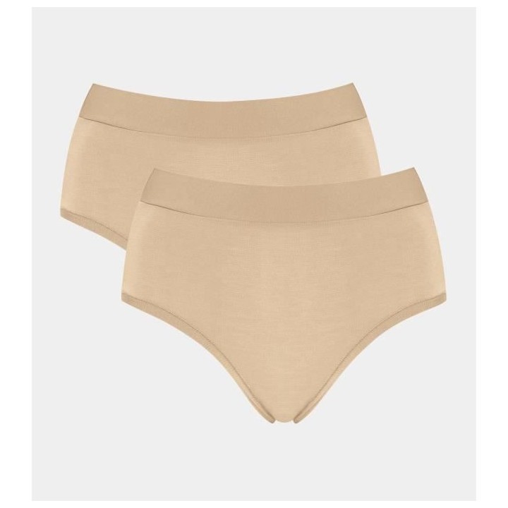 SLOGGI Lot de 2 Culottes Go Allround Taille Unique Peau Femme