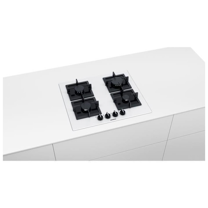 SIEMENS EP6A2PB20 Table de cuisson a gaz - 4 foyers - 7500W - 45 x 590