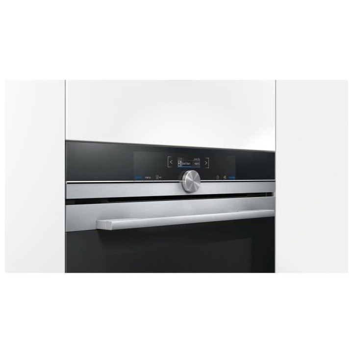 SIEMENS CB675GBS3 FOUR COMPACT - PYROLYSE - 47L - A+ - INOX