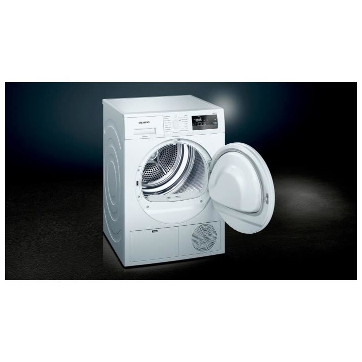 Seche-linge a condensation SIEMENS WT43N207FF iQ300 - 7 kg - Induction
