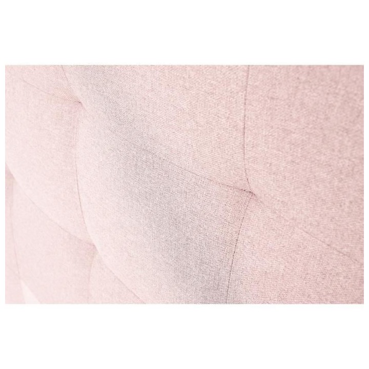 Tete de lit HERA - Rose Poudré - Pour couchage 140 et 160 - 165 x 120