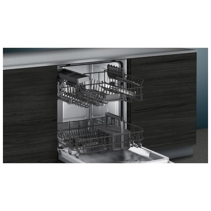 Lave-vaisselle tout intégrable SIEMENS SN61IX12TE iQ100 - 12 couverts