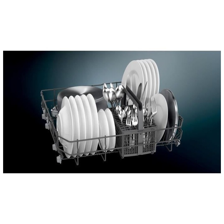 Lave-vaisselle tout intégrable SIEMENS SN61IX12TE iQ100 - 12 couverts