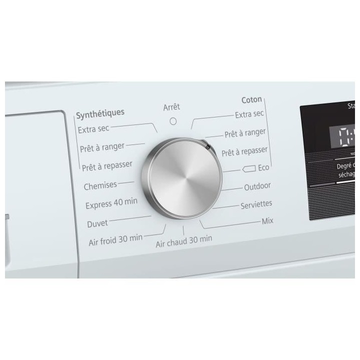 Seche-linge pompe a chaleur SIEMENS WT45H000FF iQ300- 8 kg - Moteur in