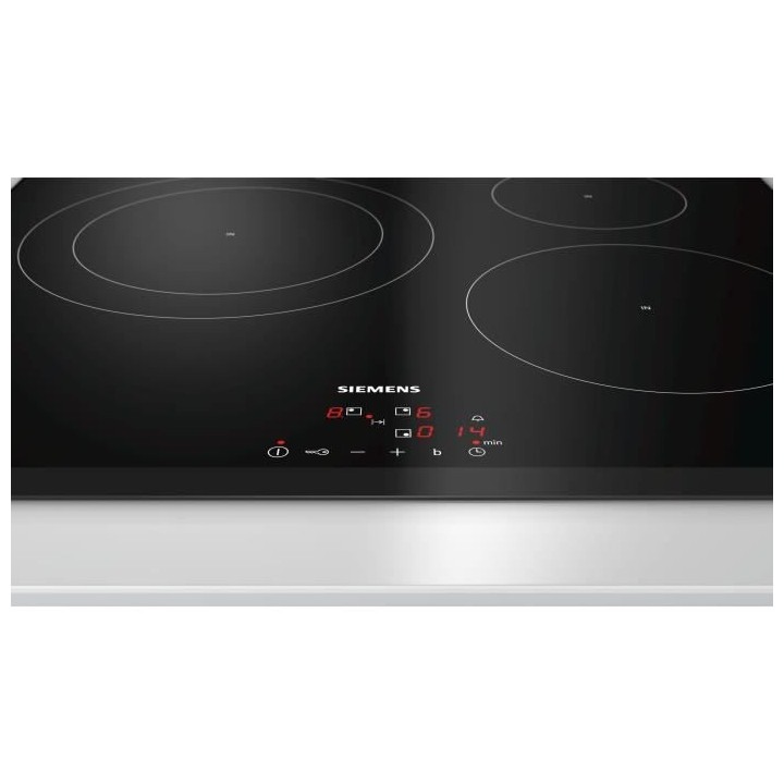 SIEMENS EH651BJB1E TABLE INDUCTION - 60CM - 3F -T 3 - BISEAUX