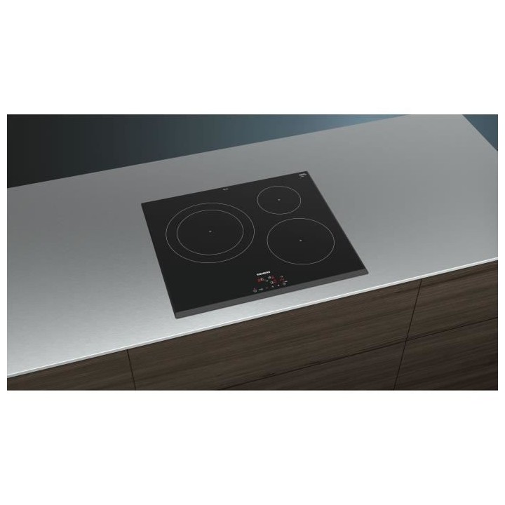 SIEMENS EH651BJB1E TABLE INDUCTION - 60CM - 3F -T 3 - BISEAUX