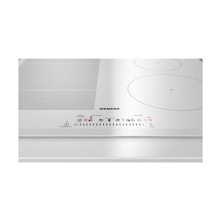SIEMENS EX652FEB1F - Table de cuisson a induction - 4 zones - 7400W -