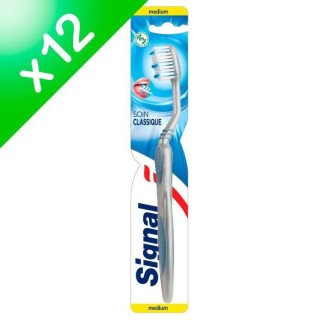 LOT DE 12, Signal Brosse a dents Soin Classique , Nettoyage efficace,