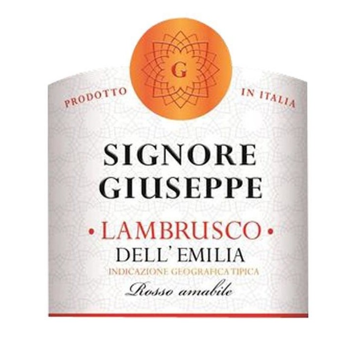 Signore Giuseppe Rosso - Lambrusco Rouge