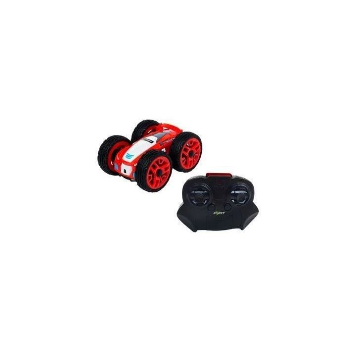 EXOST - Mini Voiture télécommandée rouge - 360 Mini Flip - 10cm