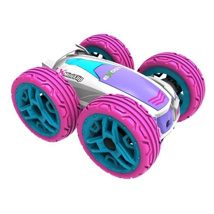 EXOST - 360 Mini Flip Rose - Voiture Télécommandée - Echelle 1:34