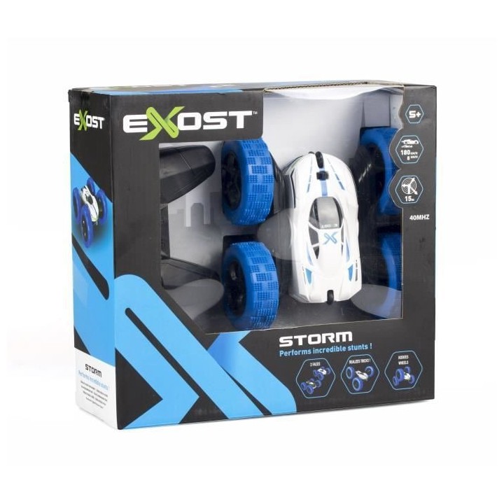 EXOST Voiture Télécommandée New Storm - Cascades assurées - Couleu