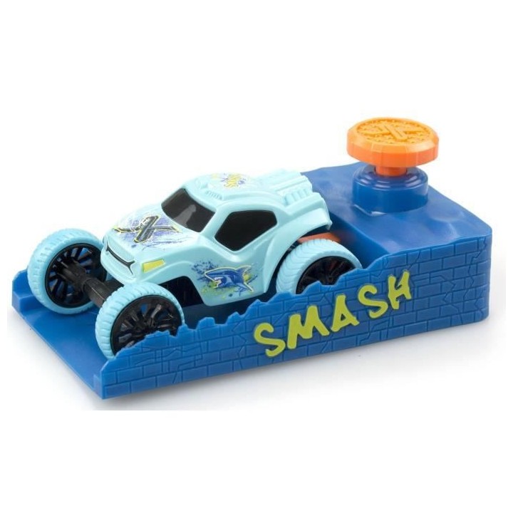 Pack Booster Duo : 2 petites voitures a friction, 1 booster + accessoi