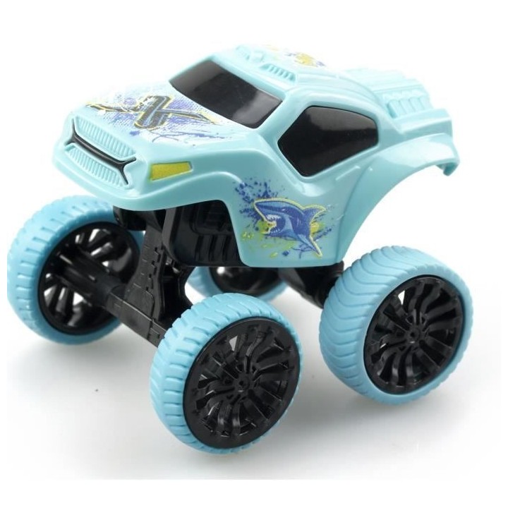 Pack Booster Duo : 2 petites voitures a friction, 1 booster + accessoi