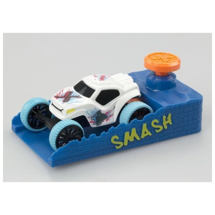 4 petites voitures a friction, 2 boosters de vitesse + accessoires - E