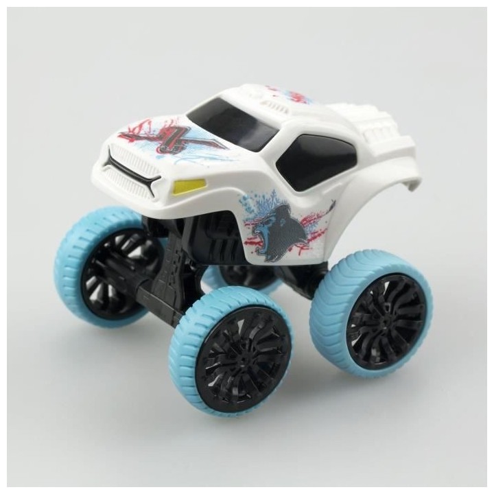 4 petites voitures a friction, 2 boosters de vitesse + accessoires - E