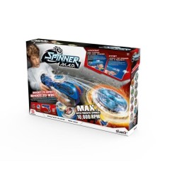 SPINNER MAD - 1 pistolet Blaster lanceur de toupies + 1 Toupie de combat -disponible en 4 couleurs aléatoires