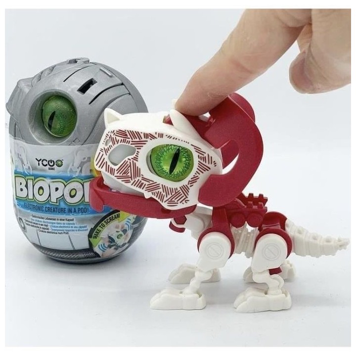 YCOO - Robot Dinosaure BIOPOD a construire - 8 modeles a collectionner
