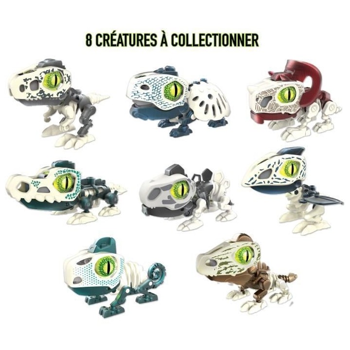 YCOO - Robot Dinosaure BIOPOD a construire - 8 modeles a collectionner