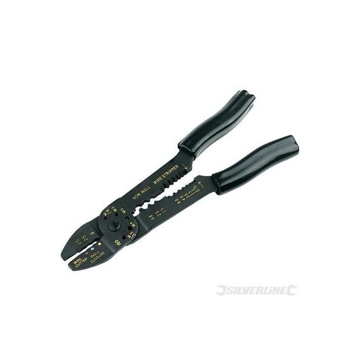 SILVERLINE Pince a sertir et a dénuder