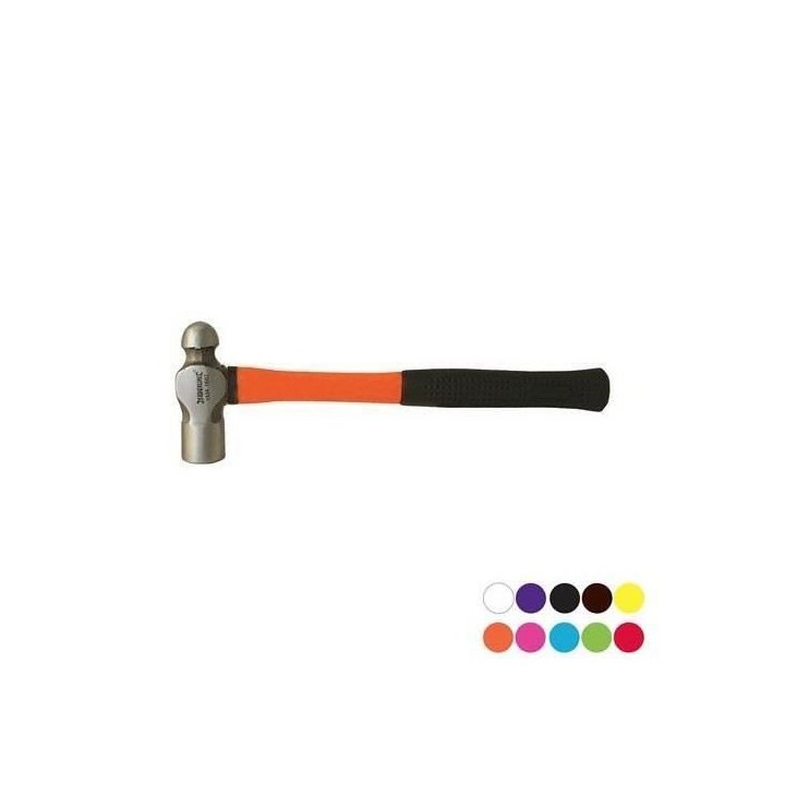 Marteau a panne ronde manche en fibre de verre