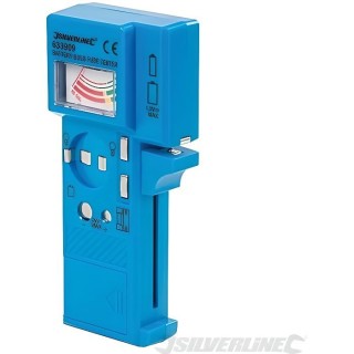 SILVERLINE Testeur de piles, fusibles et ampoules