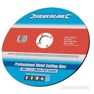 SILVERLINE Disque plat a tronçonner le métal usage intensif