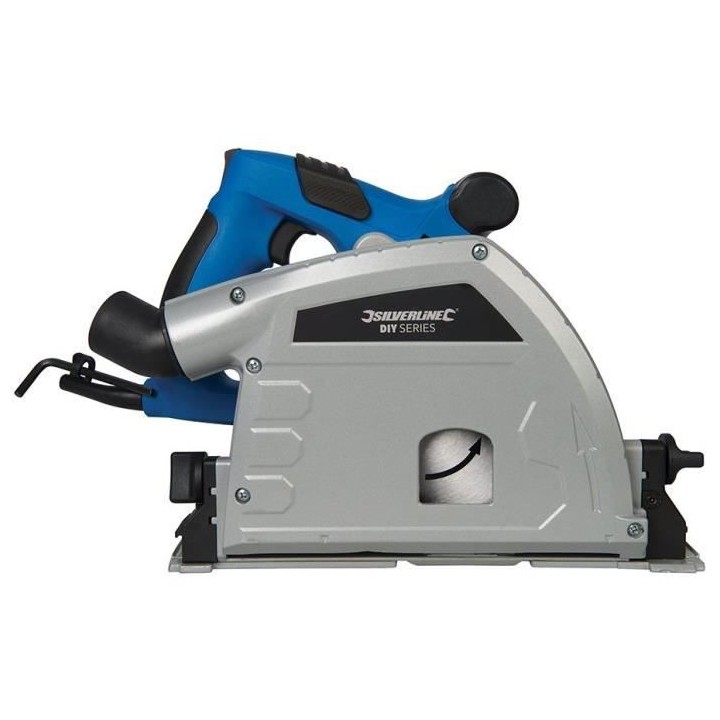 Scie circulaire plongeante avec rail de guidage 1 200 W