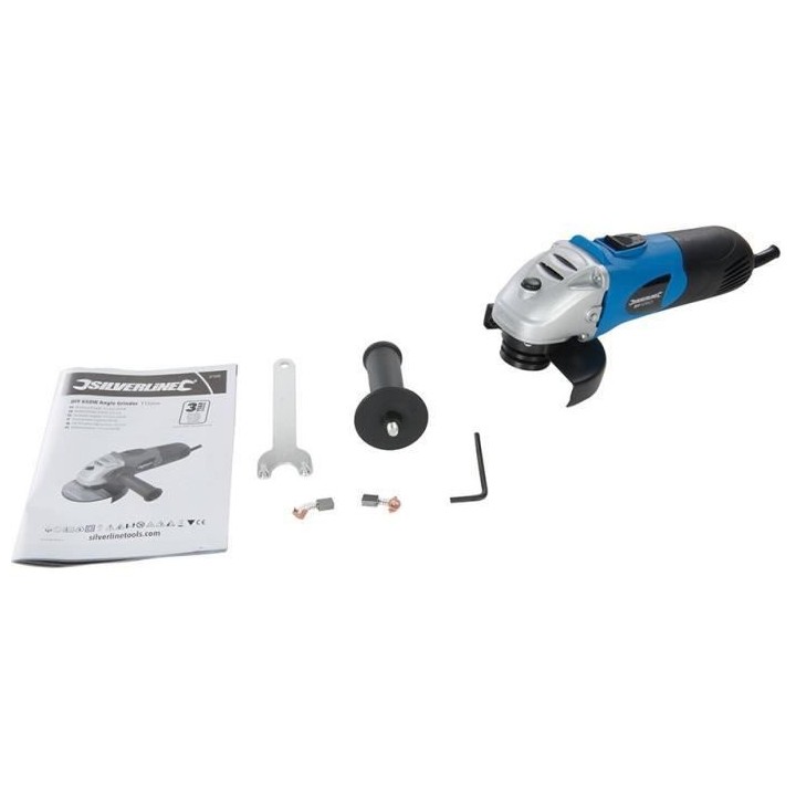 Meuleuse d'angle 115 mm, 650 W
