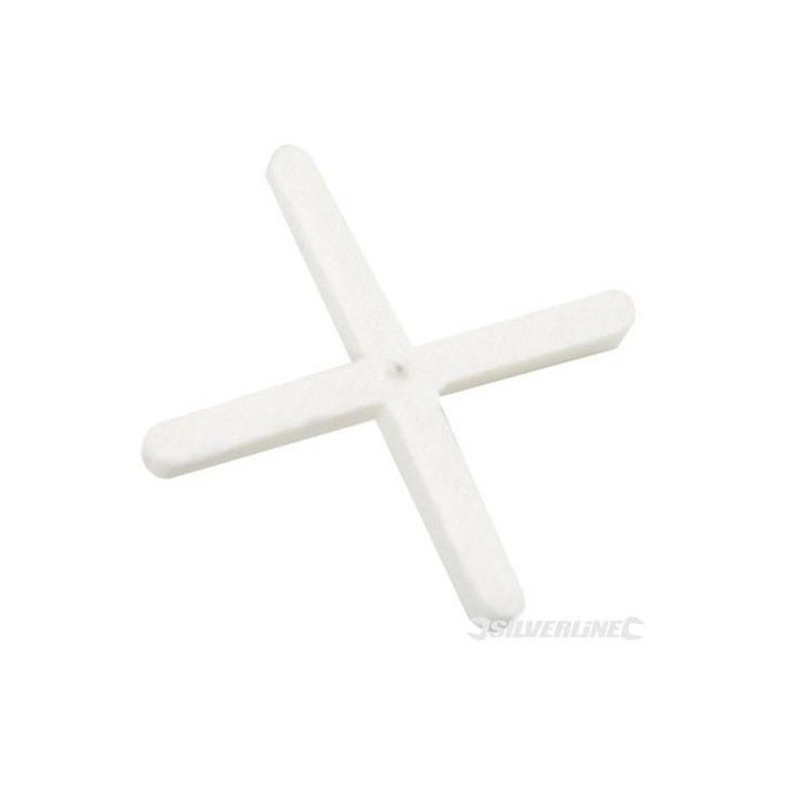 SILVERLINE Croisillons de carreleur - Lot de 1 000
