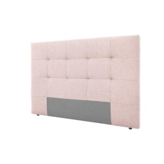 Tete de lit HERA - Tissu Rose poudré - Pour couchage 180 - 185 x 120