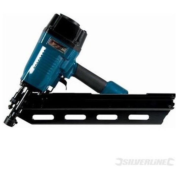 SILVERLINE Cloueuse a charpente pneumatique - 90 mm