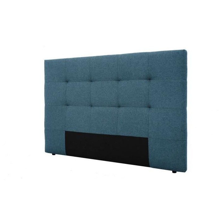 Tete de lit HERA - Tissu Bleu Marine - Pour couchage 140/160 ou 180 -