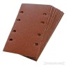 10 feuilles abrasives 1/3 auto-agrippantes perforées