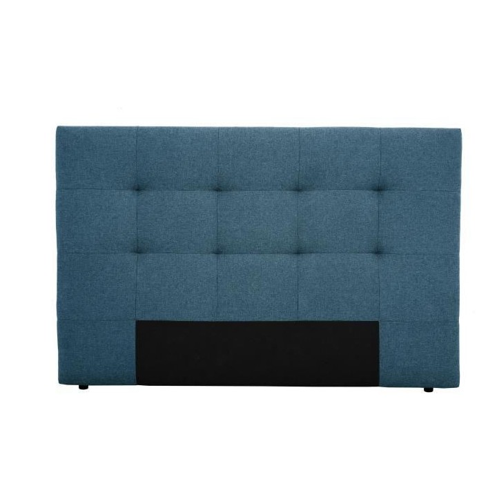 Tete de lit HERA - Tissu Bleu Marine - Pour couchage 140/160 ou 180 -