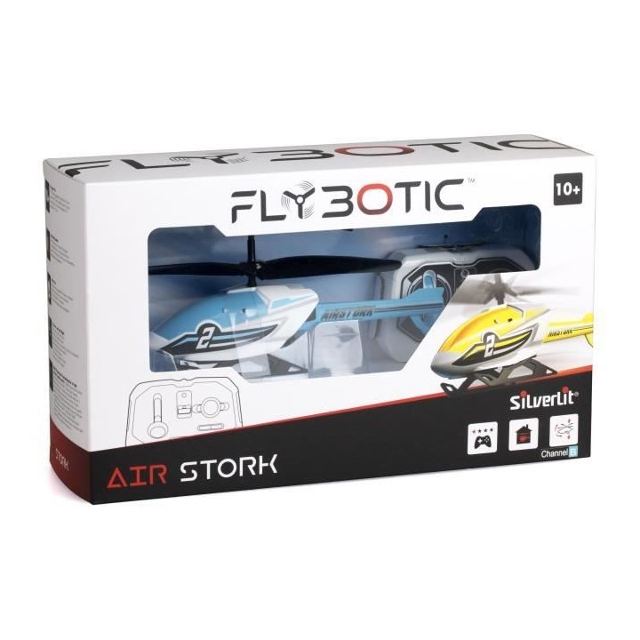 FLYBOTIC - Air Stork - Hélicoptere Radiocommandé 18 cm - Technologie